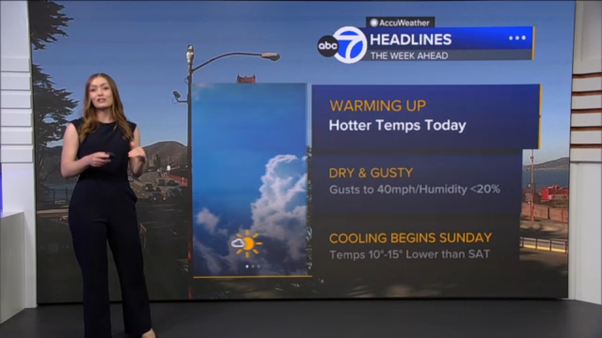 AccuWeather Forecast: Temps continue to rise through Saturday, creating critical fire conditions
— ABC 7 Bay Area, New York Community news