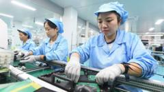 China's economic growth picks up as AI boom boosts exports — BBC Business, New York Technology news