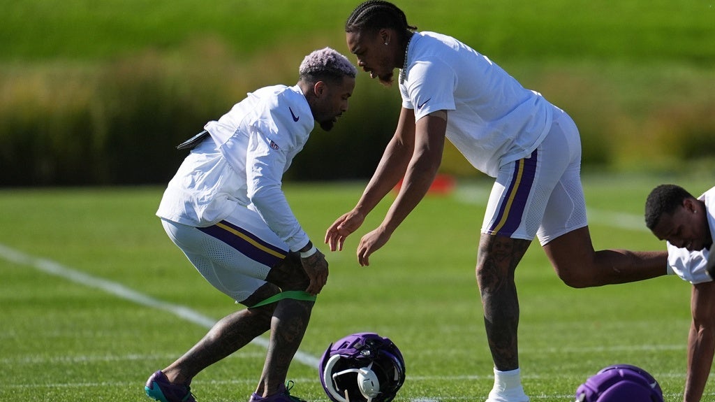 Odell Beckham Jr. reunites with familiar faces, joins 4-0 Vikings — KSTP 5