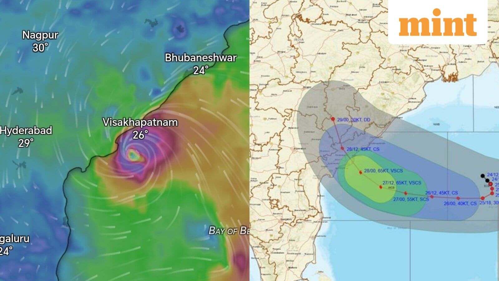 Cyclone Arnab latest updates: Andhra Pradesh landfall likely on October 28; Odisha shuts schools in 6 districts — Mint India, New York Schools news